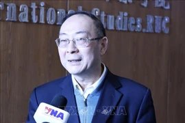 Prof. Jin Canrong, Associate Dean of the School of International Studies at the Renmin University of China (Photo: VNA)