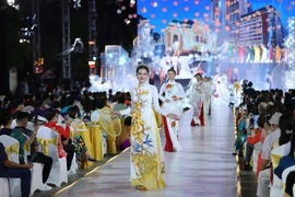 The 11th HCM City ao dai festival is set to take place from March 1-9. (Photo: VNA)