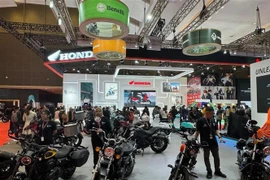 Honda booth at the Indonesia International Motor Show 2025. (Photo: VNA)