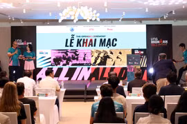 The opening ceremony of the VNG IRONMAN Vietnam 2026 and the VNG IRONMAN 70.3 Da Nang 2026. (Photo: VNA)