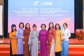 Delegates attend the intergenerational forum themed “Women and Gender Equality in the New Era”. (Photo: phunuvietnam.vn)