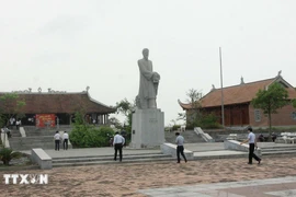 The memorial site of scholar Le Quy Don in Le Quy Don commune, Hung Yen province. (Photo: VNA)