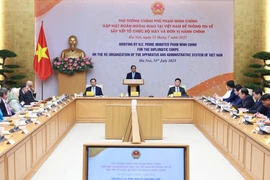 Prime Minister Pham Minh Chinh speaks at the meeting with representatives of the diplomatic corps in Vietnam on July 31, 2025 in Hanoi. (Photo: VNA)