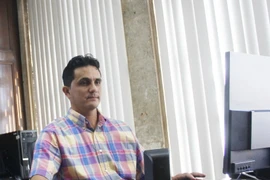 Journalist Dilbert Reyes Rodríguez, Acting Editor-in-Chief of Granma, the organ of the Communist Party of Cuba. (Photo: VNA)