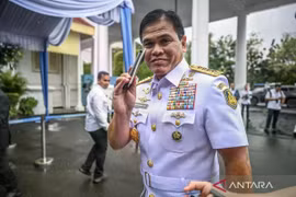 Indonesian Navy (TNI AL) Chief of Staff Admiral Muhammad Ali (Photo: Antara)