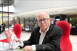 Historian Pedro de Oliveira, General Secretary of the Brazil–Vietnam Friendship Association (Photo: VNA)