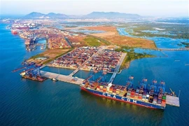 The port will occupy a total area of approximately 71.23 hectares with a total investment of 5.73 trillion VND (nearly 230 million 230). (Photo: VNA)