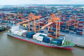 Hai Phong port. (Photo: VNA)