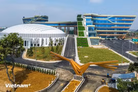 EXCEL Services Corporation has proposed a roadmap for developing three energy production centres in three key high-tech zones, namely Hoa Lac (Hanoi), Da Nang, and Saigon Hi-tech Park (Photo: VietnamPlus)
