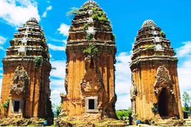 The Duong Long tower complex is a special national relic built by the Cham people in the late 12th and early 13th centuries. (Photo: nhandan.vn)
