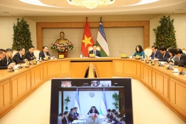 Deputy Prime Minister Tran Hong Ha says cooperation areas should be translated into concrete projects in both Vietnam and Uzbekistan to fully tap each side’s potential and strengths. (Photo: baochinhphu.vn) 