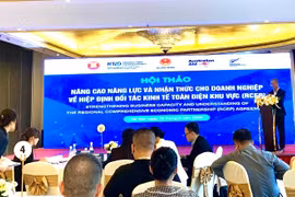 The workshop focuses on translating RCEP commitments into practical knowledge and tools for businesses. (Photo: thuongtruong.com.vn)