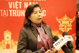 Liu Ying, a researcher from the Chongyang Institute for Financial Studies under the Renmin University of China (Photo: VNA)