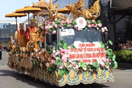 Buddha’s sacred relics arrive in Vietnam for UN Vesak celebrations