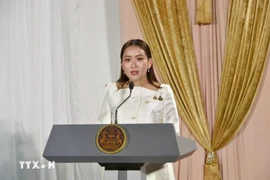 Prime Minister of Thailand Paetongtarn Shinawatra (Photo: Xinhua/VNA)