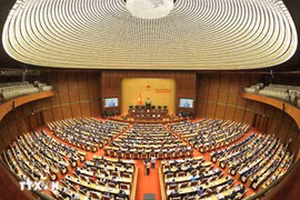 At the opening of the 15th NA's 10th session (Photo: VNA) 