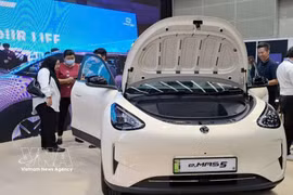 Proton's latest e.MAS 5 electric vehicle launched recently in Malaysia. (Illustrative photo: VNA)