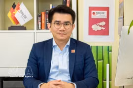 Pham Khanh Nam, Editor-in-Chief of the Huong Viet magazine – a reputable Vietnamese-language publication serving the Vietnamese community in Germany (Photo: VNA)
