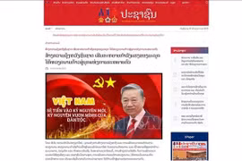 A screenshot photo of the article on the Pasaxon e-newspaper (Photo: VNA)