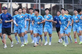 Vietnam's U23 players (Photo: VFF)