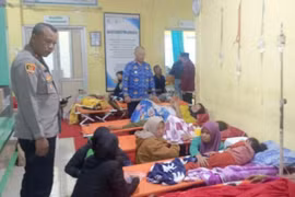 At a local health centre in Indonesia (Photo: Antara)