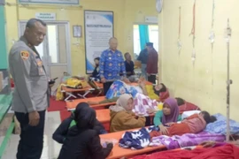 At a local health centre in Indonesia (Photo: Antara)