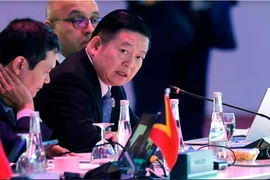 ASEAN Secretary-General Dr Kao Kim Hourn speaks at the event. (Photo: Bernama)