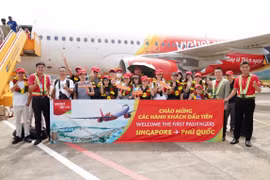 The new Singapore – Phu Quoc route brings Vietjet’s total number of weekly flights between Vietnam and Singapore to 78. (Photo: Vietjet)
