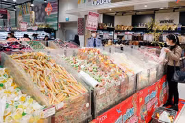 AEON Mall Long Bien in Hanoi. (Photo: VNA)