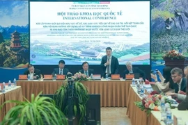 A view of the international conference in Ninh Binh province, which sets course for UNESCO nomination of the Tam Chuc Pagoda Complex and the Van Long Wetland Nature Reserve. (Photo courtesy of Ninh Bình Provincial People’s Committee)