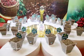 This year's contest attracts 182 entries from 81 producers across seven key growing regions, including Dak Lak, Lam Dong, Gia Lai, Son La, Quang Tri, Quang Ngai, and Dong Nai. (Photo: VNA)