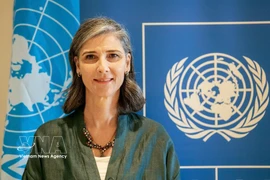 UNDP Resident Representative in Vietnam Ramla Khalidi (Photo published by VNA)