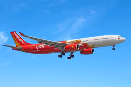 A Vietjet Air aircraft (Photo: VNA)