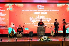 At the press conference (Photo: daklak,gov.vn)