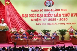The 16th Party Congress of Quang Ninh province for the 2025-2030 tenure (Photo: VNA)