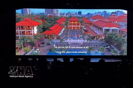 Scenic views of Da Nang featured in the film "Love in Vietnam" (Photo: VNA)