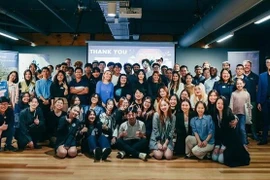 Vietnamese students in Australia (Photo: VNA)