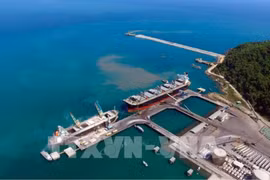 A view of Chan May deep-water port (Illustrative image. Photo: VNA)