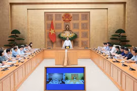 The first plenary session of the National Committee for Asia-Pacific Economic Cooperation (APEC) activities in 2027, held in Hanoi on August 21. (Photo: VNA)