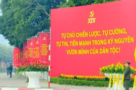 The 14th National Congress of the Communist Party of Vietnam takes place in Hanoi from January 19-25, 2026 (Photo: VNA)