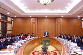 An overview of the working session (Photo: VNA)