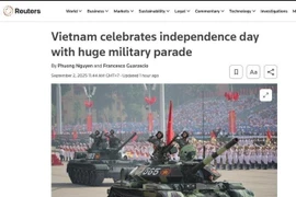 A screenshot of the article on Reuters (Photo: VNA)