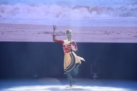 A performance at the Cambodian Culture Week held in Bac Lieu province. (Photo: VNA)