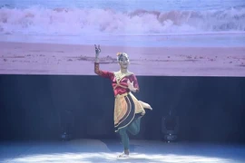 A performance at the Cambodian Culture Week held in Bac Lieu province. (Photo: VNA)