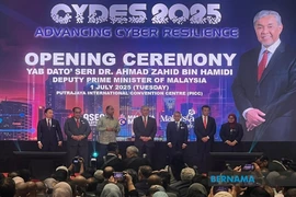 At the opneing ceremony of the CYDES 2025 (Photo: Bernama)