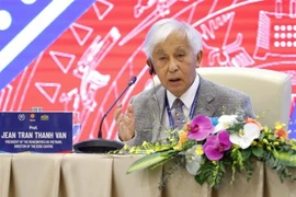 Professor Tran Thanh Van, a Vietnamese-French scientist, the founder and President of the Quy Nhon-based International Centre for Interdisciplinary Science and Education (ICISE) (Photo: VNA)