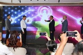 The launch of the Vietnam–US B2B e-commerce platform in HCM City on August 8. (Photo courtesy of the organiser)
