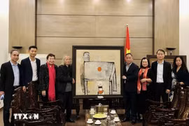 At the handover ceremony (Photo: VNA)