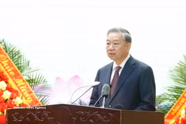 Party General Secretary and State President To Lam (Photo: VNA)