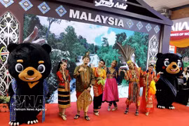 More than 600 tourism firms, 15 countries and territories, and 34 provinces and cities are promoting destinations and introducing tourism products at the fair (Photo: VNA)